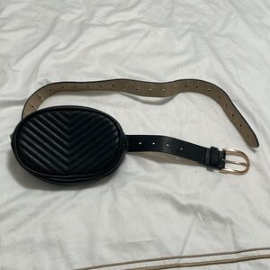 Steve Madden leather belt bag